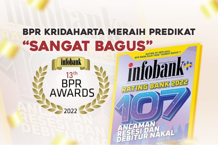 Infobank Awards 2022 | Bank BPR Kridaharta Salatiga