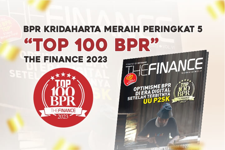 BPR Kridaharta Meraih Top 100 BPR | Bank BPR Kridaharta Salatiga